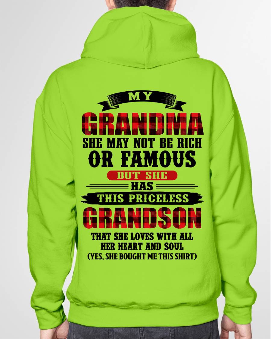 HER PRICELESS GRANDSON - FROM GRANDMA - TLEE00 (SKU2606-337-00)