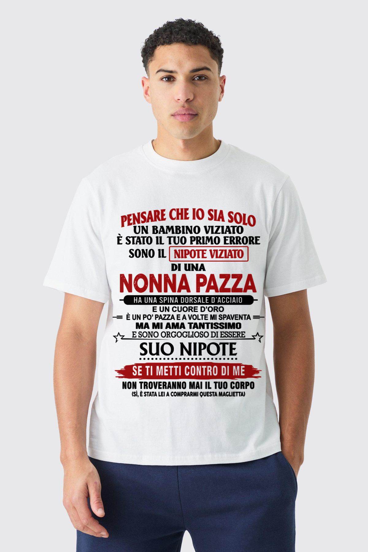 NONNA PAZZA – NIPOTE VIZIATO - DALLA NONNA - TLEE00 (SKU2605-334-00)