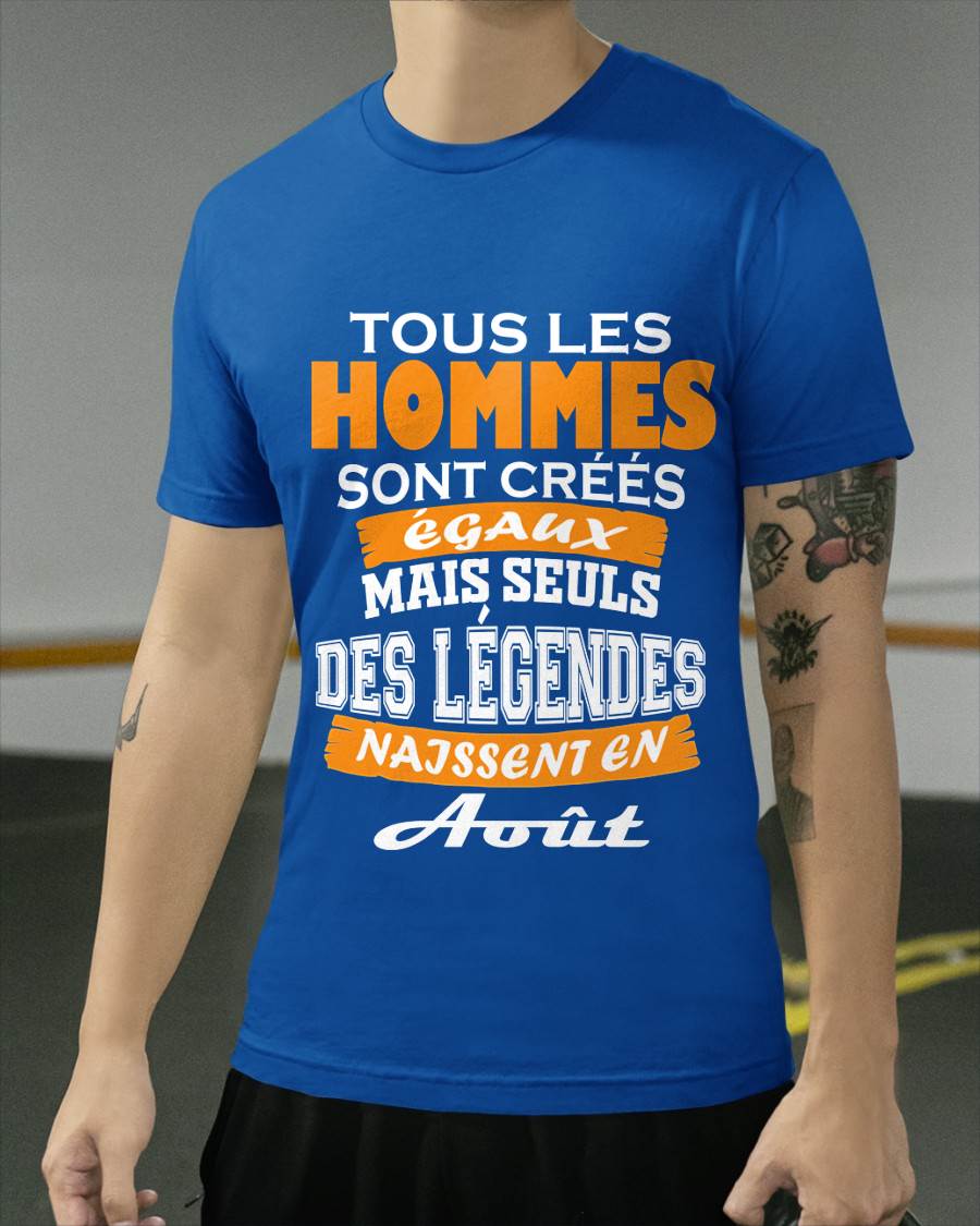 AOÛT : MOIS DES LÉGENDES - POUR HOMME - TLEE08 (SKU2604-291-08)