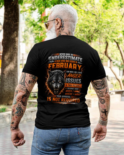 FEBRUARY MAN I DO WHAT I WANT SHIRT - FOR MAN - TLEE02 (SKU2608-244-02)