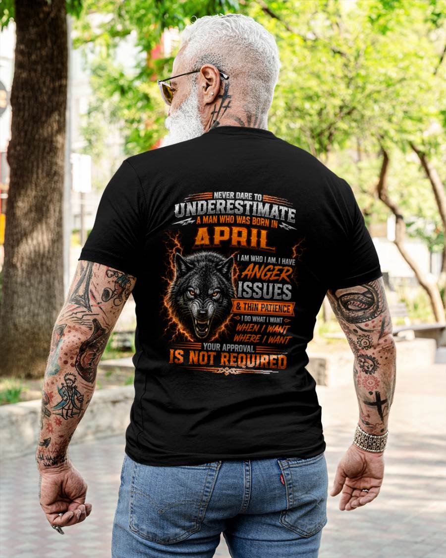 APRIL MAN I DO WHAT I WANT SHIRT - FOR MAN - TLEE04 (SKU2608-244-04)