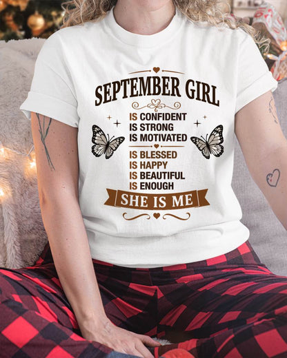 SEPTEMBER GIRL – FAITH, STRENGTH & BEAUTY - FOR WOMEN - TLEE09 (SKU2605-378-09)