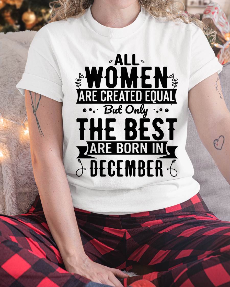 DECEMBER WOMEN ARE THE BEST KIND - FOR WOMEN - TLEE12 (SKU2605-398-12)