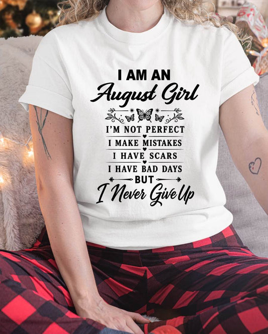 AUGUST GIRL NEVER GIVE UP - FOR WOMEN - TLEE08 (SKU2606-378-08)