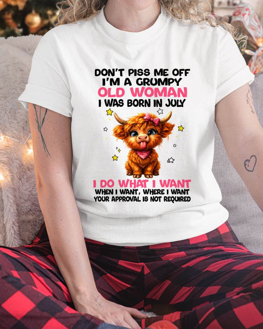 JULY GRUMPY LADY SHIRT - FOR WOMEN - TLEE07 (SKU2607-215-07)