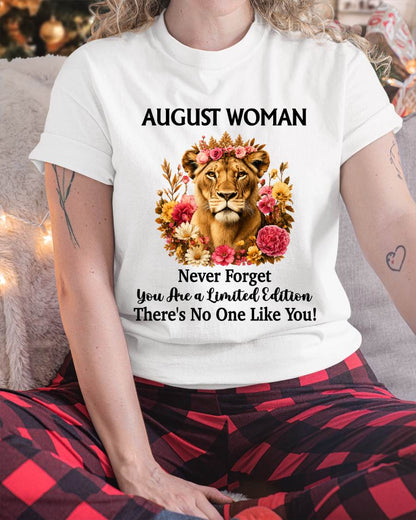 AUGUST WOMAN – PROUD TO BE DIFFERENT - FOR WOMEN - TLEE08 (SKU2607-74-08)