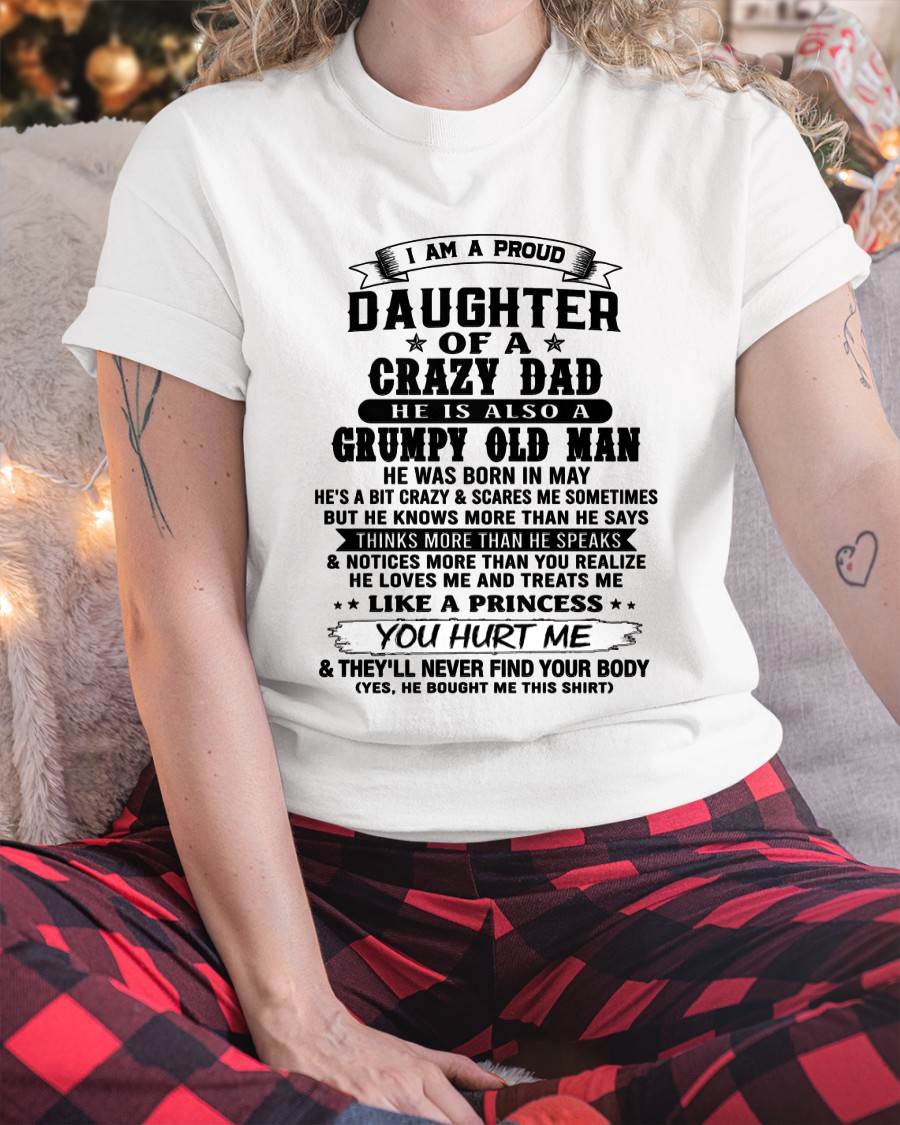 MAY - PROUD DAUGHTER OF DAD - FROM DAD - TLEE05 (SKU2606-209-05)