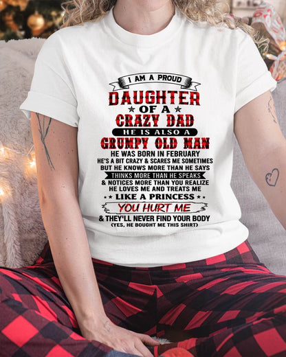 FEBRUARY - EVERY PRINCESS HAS A CRAZY DAD - FROM DAD - TLEE02 (SKU2608-627-02)