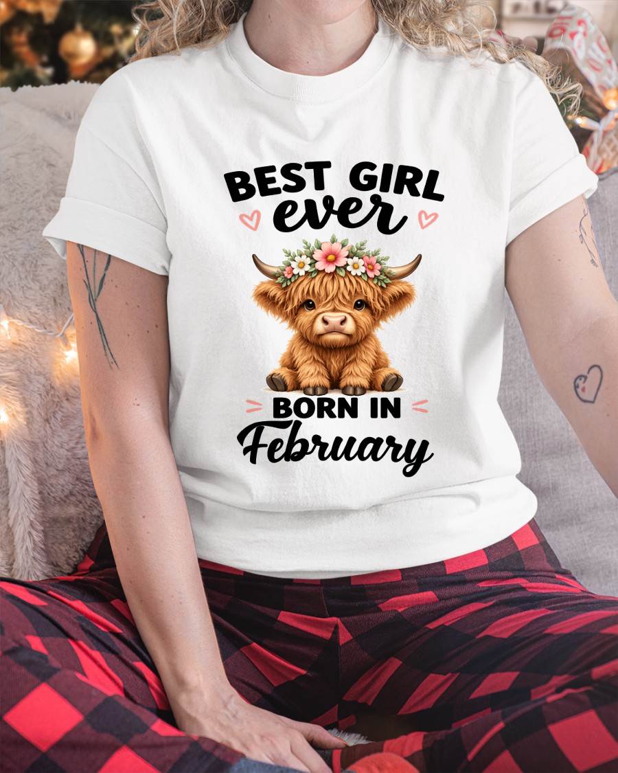 FEBRUARY - BEST GIRL EVER - FOR WOMEN - TLEE02 (SKU2607-198-02)