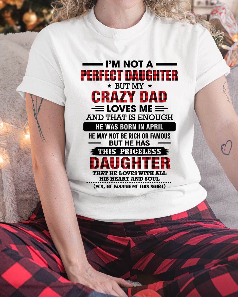 APRIL DAD’S LOVE MAKES EVERYTHING ENOUGH - FROM DAD - TLEE04 (SKU2608-572-04)