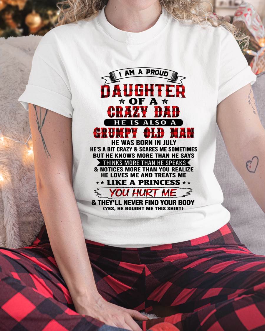 JULY - EVERY PRINCESS HAS A CRAZY DAD - FROM DAD - TLEE07 (SKU2608-627-07)
