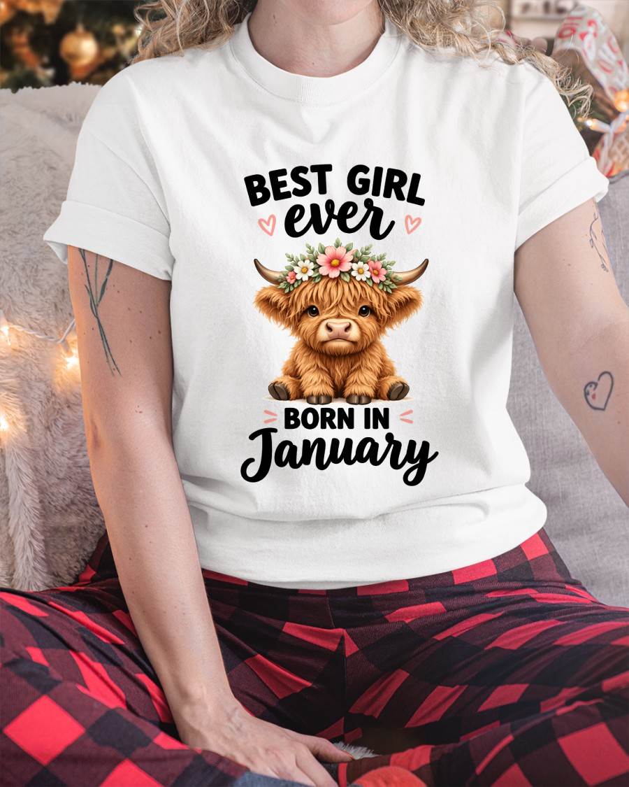 JANUARY - BEST GIRL EVER - FOR WOMEN - TLEE01 (SKU2607-198-01)