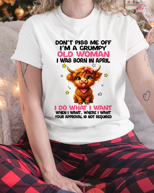 APRIL GRUMPY LADY SHIRT - FOR WOMEN - TLEE04 (SKU2607-215-04)