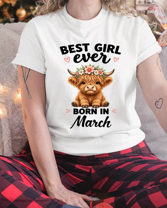 MARCH - BEST GIRL EVER - FOR WOMEN - TLEE03 (SKU2607-198-03)