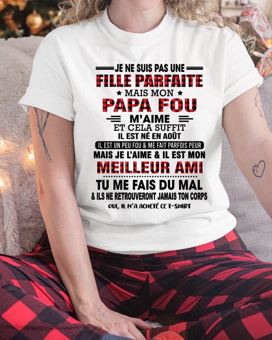 AOÛT / MON PAPA, MON HÉROS - CADEAU DE PAPA - TLEE08 (SKU2605-428-08)
