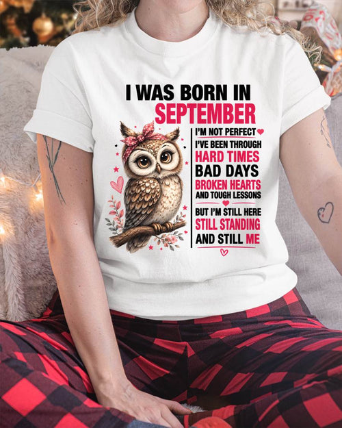BORN IN SEPTEMBER – STILL HERE, STILL STANDING - FOR WOMEN - TLEE09 (SKU2605-152-09)