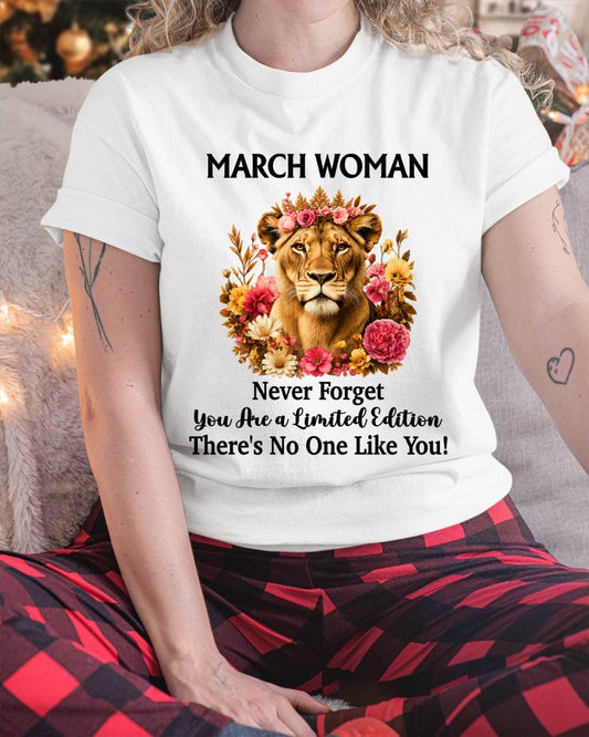 MARCH WOMAN – PROUD TO BE DIFFERENT - FOR WOMEN - TLEE03 (SKU2607-74-03)