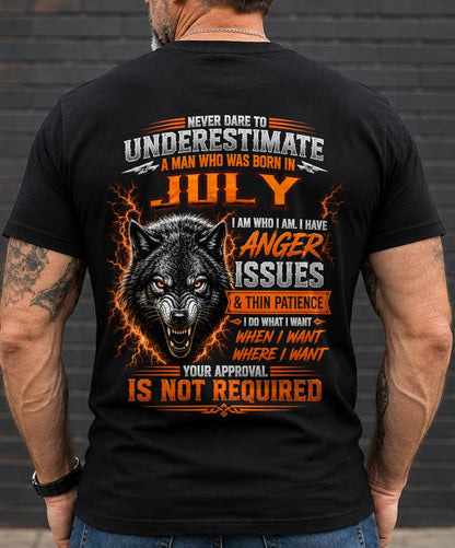 JULY MAN I DO WHAT I WANT SHIRT - FOR MAN - TLEE07 (SKU2608-244-07)