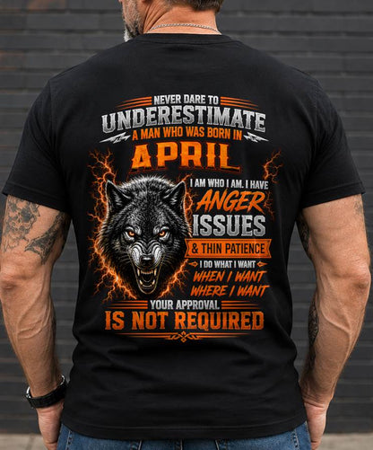 APRIL MAN I DO WHAT I WANT SHIRT - FOR MAN - TLEE04 (SKU2608-244-04)