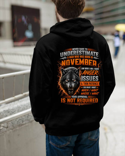 NOVEMBER MAN I DO WHAT I WANT SHIRT - FOR MAN - TLEE11 (SKU2608-244-11)