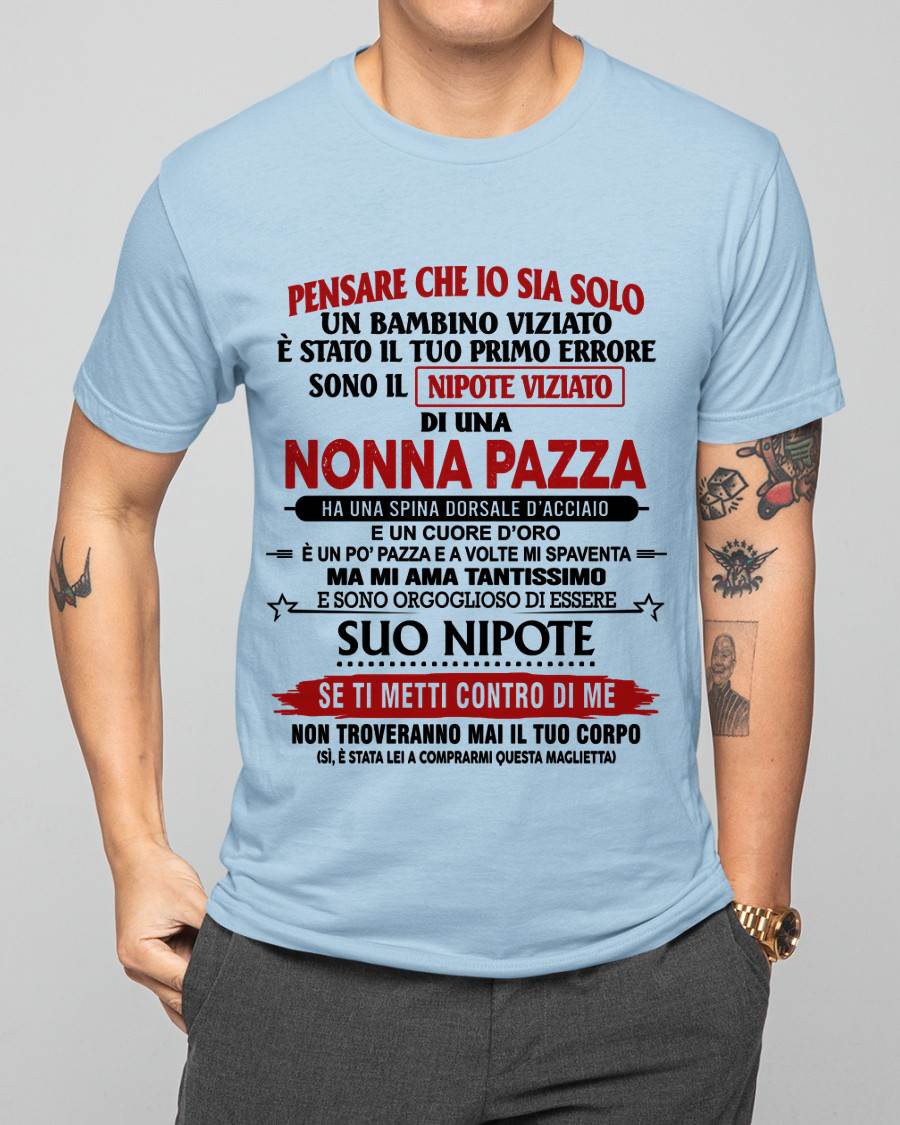 NONNA PAZZA – NIPOTE VIZIATO - DALLA NONNA - TLEE00 (SKU2605-334-00)