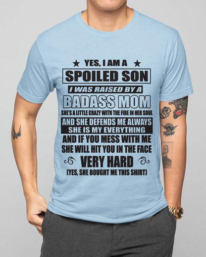 MY MOM RAISED ME WITH LOVE AND ATTITUDE - FROM MOM - TLEE00 (SKU2605-282-00)