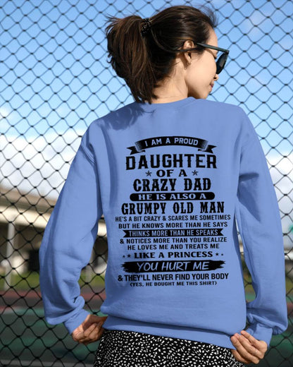FUNNY DAD AND DAUGHTER SHIRT - FROM DAD - TLEE00 (SKU2606-394-00)
