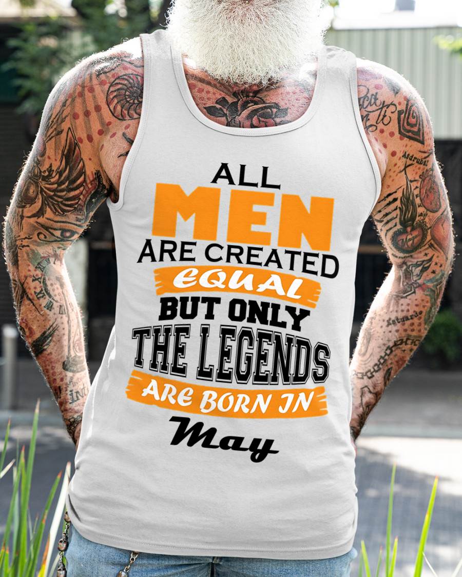 MAY BORN – ONLY LEGENDS ARE CREATED - FOR MAN - TLEE05 (SKU2606-281-05)