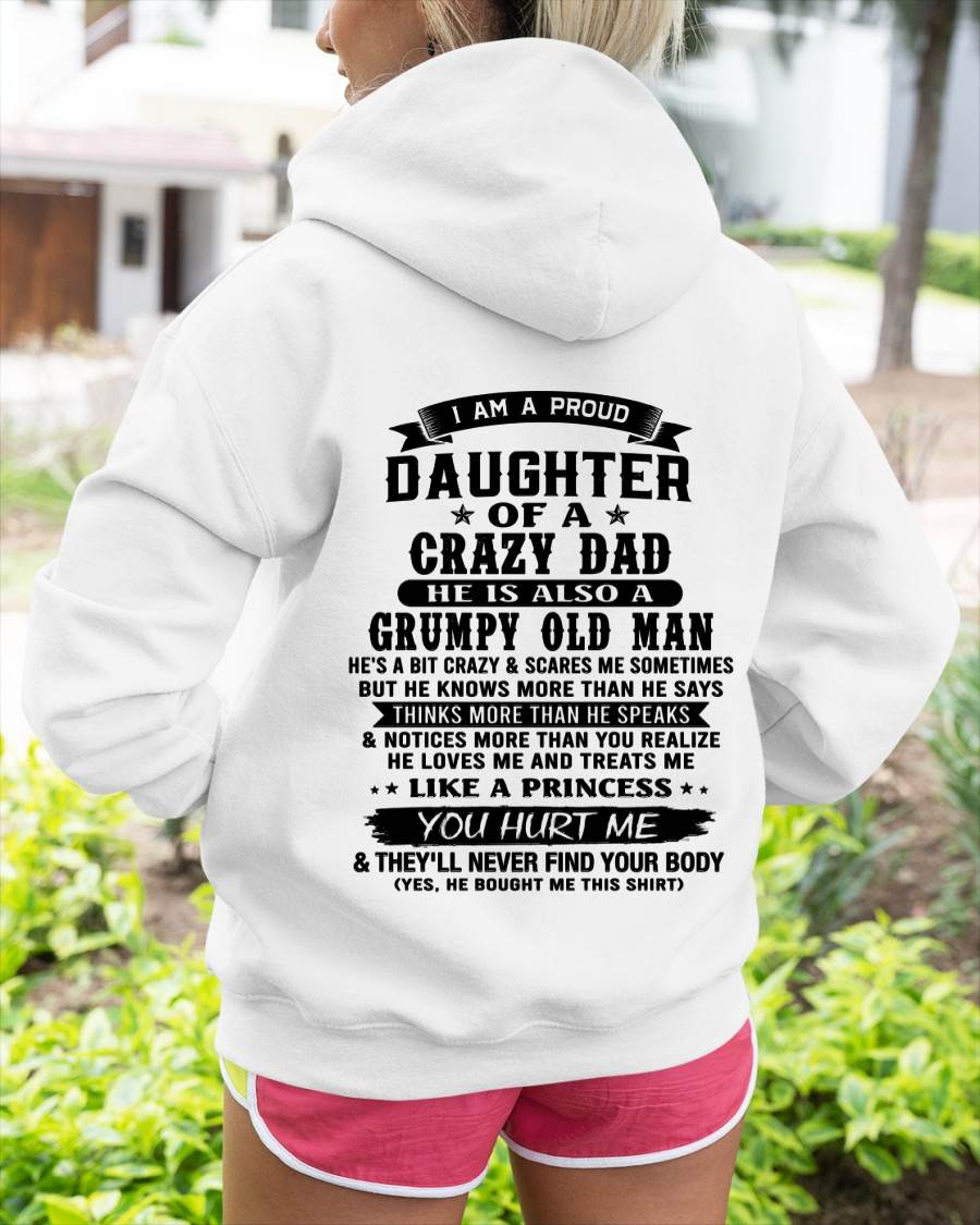 FUNNY DAD AND DAUGHTER SHIRT - FROM DAD - TLEE00 (SKU2606-394-00)