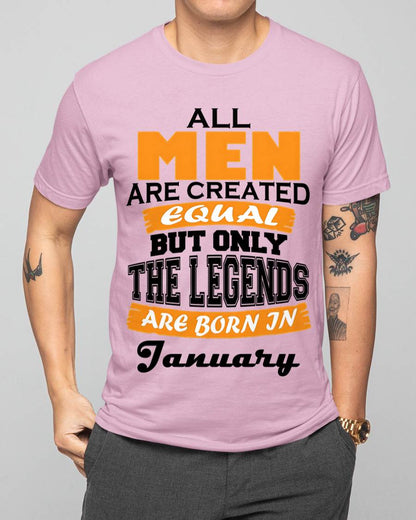 JANUARY BORN – ONLY LEGENDS ARE CREATED - FOR MAN - TLEE01 (SKU2606-281-01)
