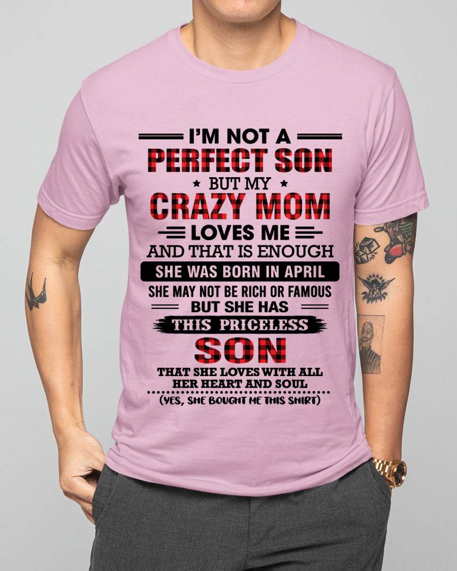 APRIL A MOM'S LOVE MAKES EVERYTHING ENOUGH - FROM MOM - TLEE04 (SKU2608-587-04)