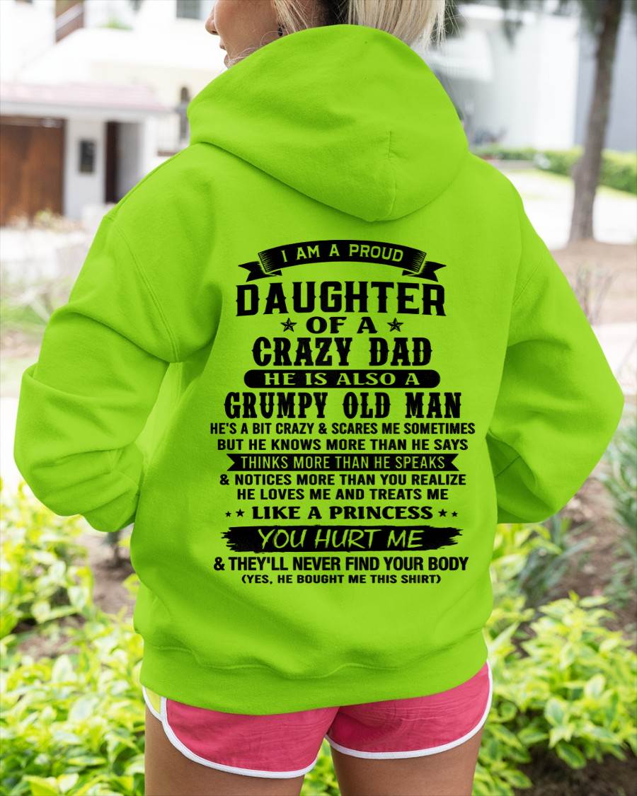 FUNNY DAD AND DAUGHTER SHIRT - FROM DAD - TLEE00 (SKU2606-394-00)