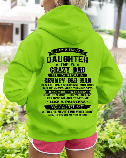 FUNNY DAD AND DAUGHTER SHIRT - FROM DAD - TLEE00 (SKU2606-394-00)