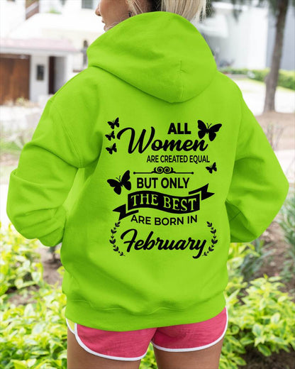 FEBRUARY – FUNNY WOMEN’S SHIRT, BEST GIRLS BORN THIS MONTH - FOR WOMEN - TLEE02 (SKU2604-168-02)