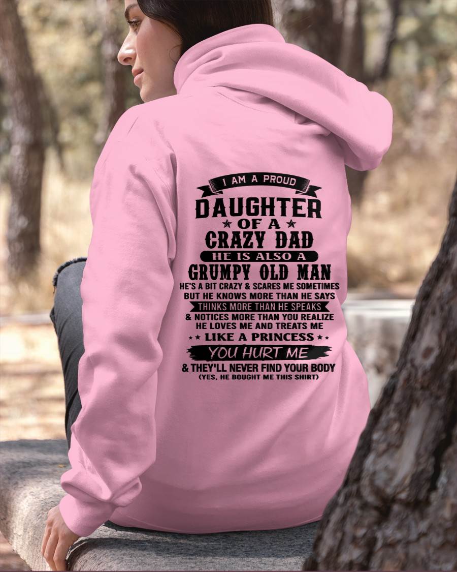 FUNNY DAD AND DAUGHTER SHIRT - FROM DAD - TLEE00 (SKU2606-394-00)