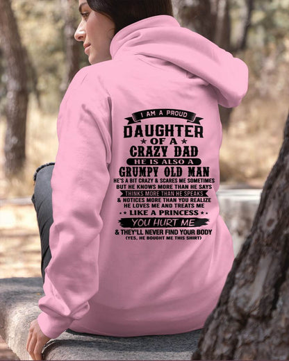 FUNNY DAD AND DAUGHTER SHIRT - FROM DAD - TLEE00 (SKU2606-394-00)