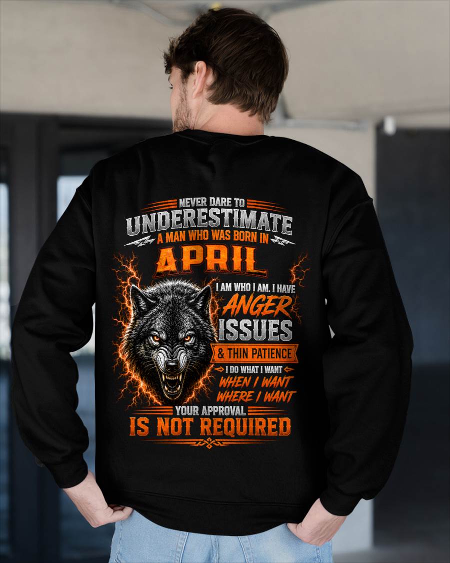APRIL MAN I DO WHAT I WANT SHIRT - FOR MAN - TLEE04 (SKU2608-244-04)