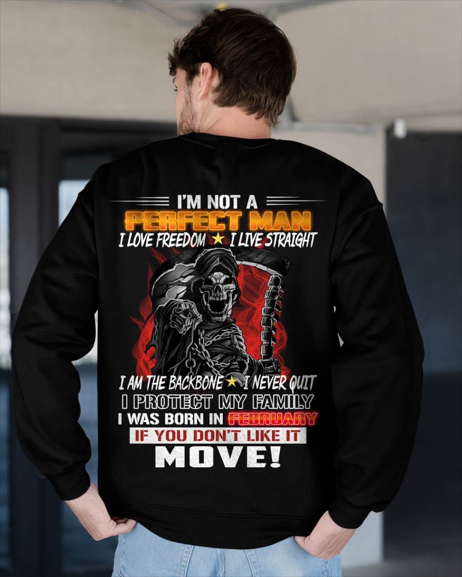 FEBRUARY - A MAN WHO NEVER QUITS AND PROTECTS HIS OWN - FOR MAN - TLEE02 (SKU26T-01231-02)