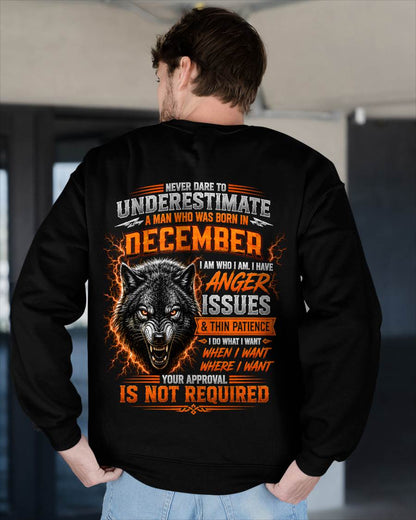 DECEMBER MAN I DO WHAT I WANT SHIRT - FOR MAN - TLEE12 (SKU2608-244-12)