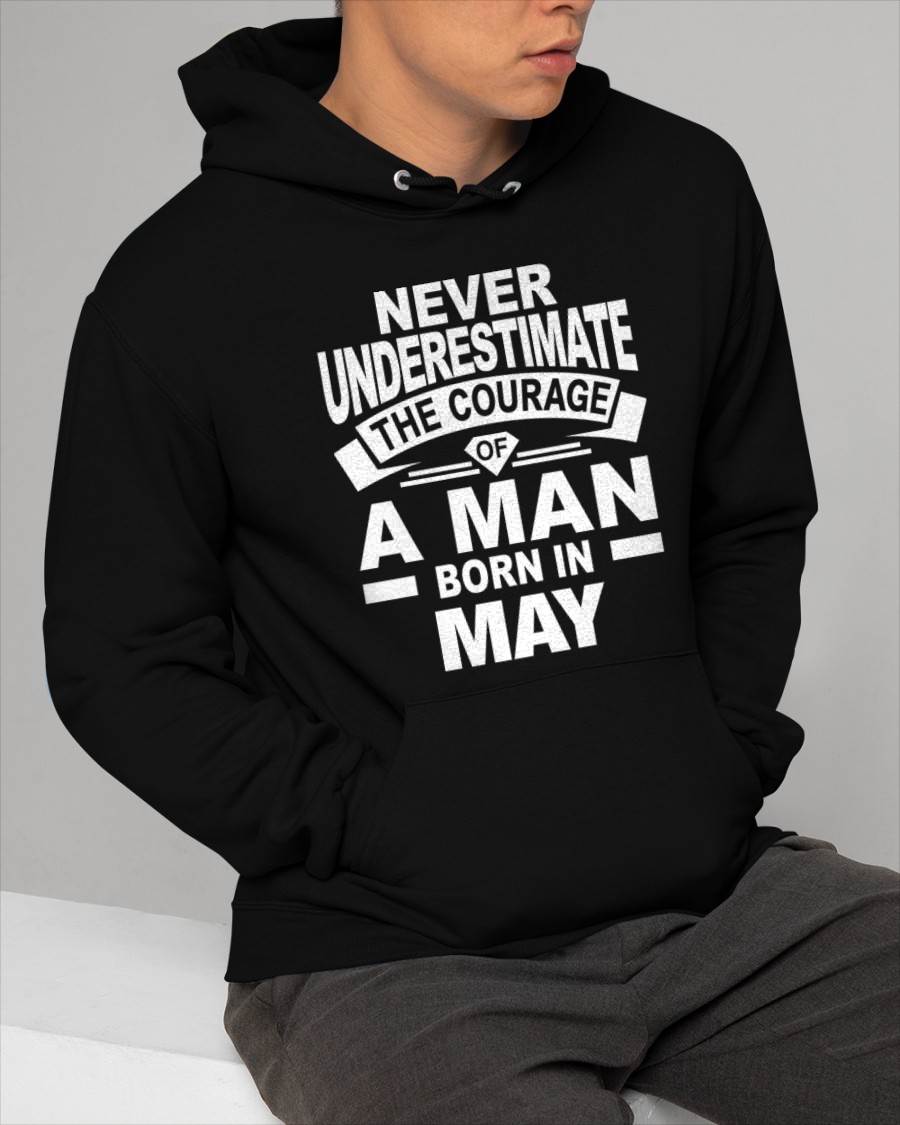 MAY BORN MAN : COURAGE STRENGTH & PRIDE - FOR MAN - TLEE05 (SKU2606-126-05)