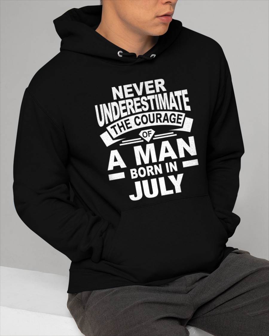 JULY BORN MAN : COURAGE STRENGTH & PRIDE - FOR MAN - TLEE07 (SKU2606-126-07)