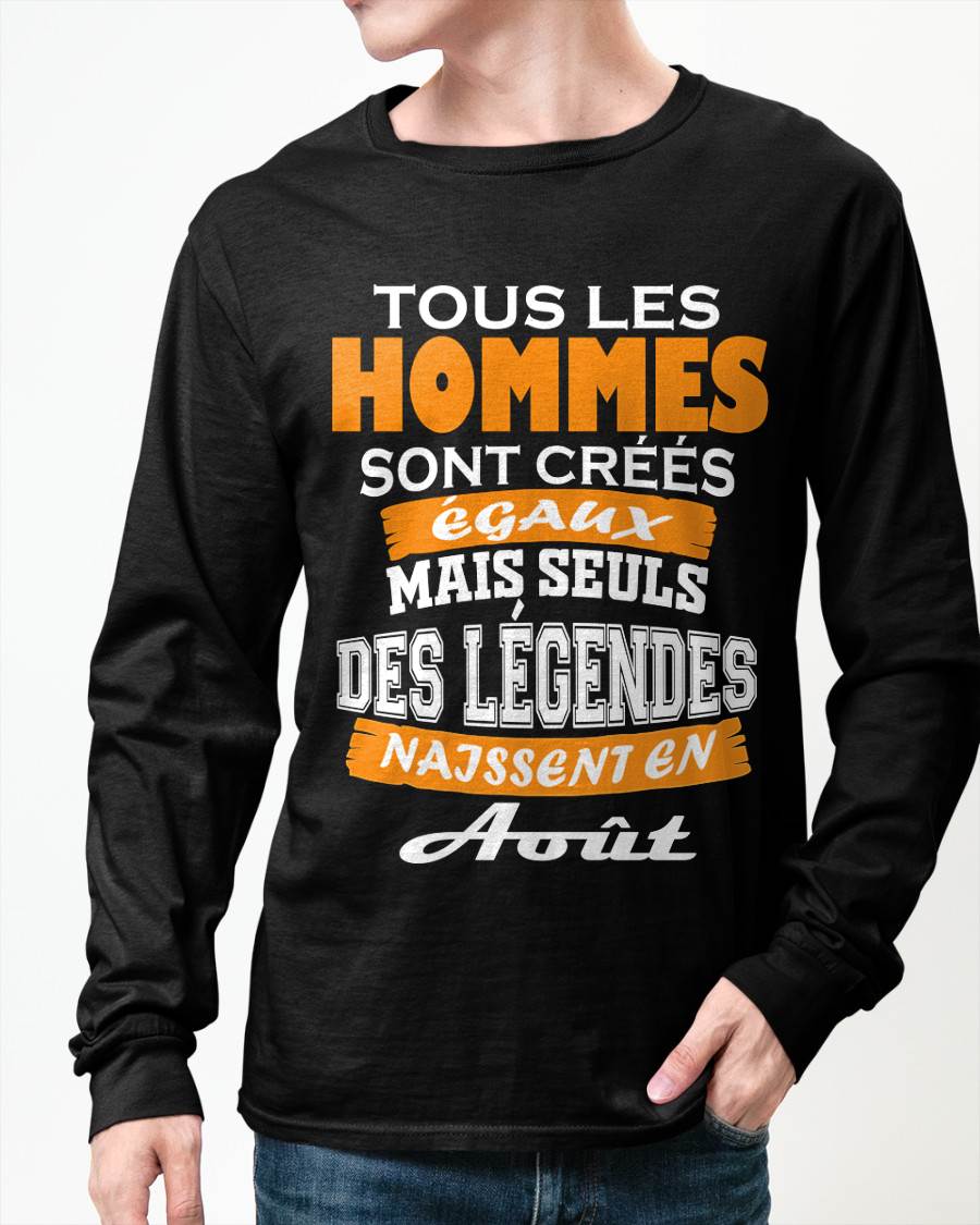 AOÛT : MOIS DES LÉGENDES - POUR HOMME - TLEE08 (SKU2604-291-08)