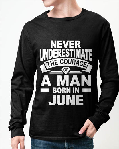 JUNE BORN MAN : COURAGE STRENGTH & PRIDE - FOR MAN - TLEE06 (SKU2606-126-06)