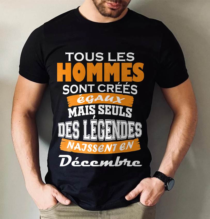 DÉCEMBRE : MOIS DES LÉGENDES - POUR HOMME - TLEE12 (SKU2604-291-12)