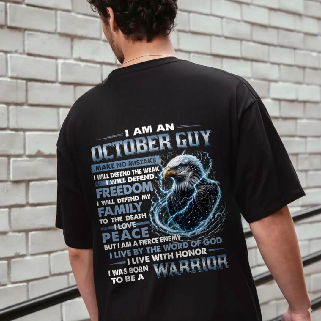 OCTOBER GUY – DEFENDER OF FREEDOM - FOR MAN - TLEE10 (SKU2607-272-10)
