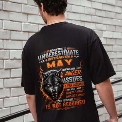 MAY MAN I DO WHAT I WANT SHIRT - FOR MAN - TLEE05 (SKU2608-244-05)