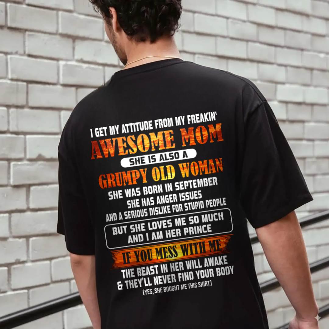 SEPTEMBER - MESS WITH ME, MEET MY AWESOME MOM - FROM MOM - TLEE09 (SKU2606-142-09)