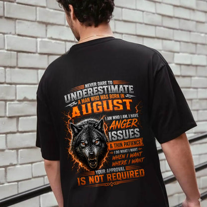 AUGUST MAN I DO WHAT I WANT SHIRT - FOR MAN - TLEE08 (SKU2608-244-08)