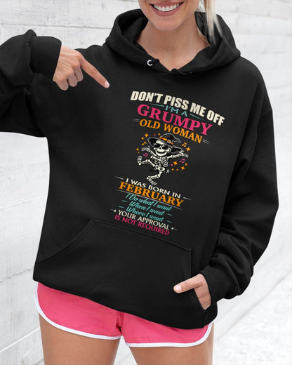 FEBRUARY  - SASSY INDEPENDENT WOMAN FUNNY QUOTE - FOR WOMEN - TLEE02 (SKU2603-70-02)