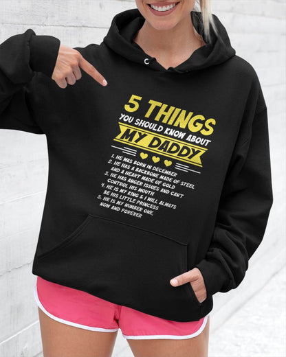 DECEMBER - 5 THINGS YOU SHOULD KNOW ABOUT MY DADDY - FROM DAD - TLEE12 (SKU2606-53-12)